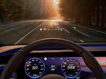 GLC MBUX Augmented navigation Head-up display