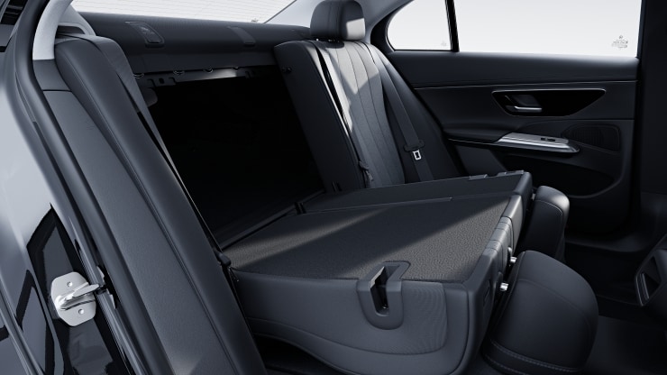 Sitzlehnen im Fond klappbar 5