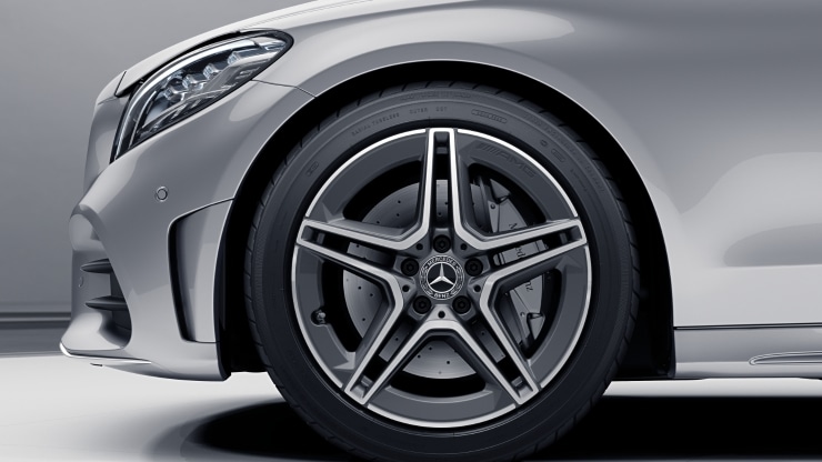 45&comma;7 cm &lpar;18"&rpar; AMG Leichtmetallr&auml;der im 5-Speichen-Design Bild 1