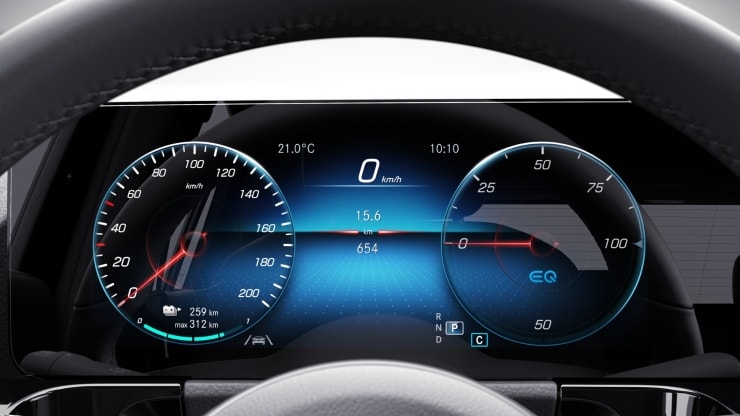 Volldigitales Instrumenten-Display 1