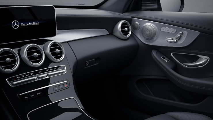 Zierelemente Aluminium mit L&auml;ngsschliff hell &sol; Zierelemente Holz Esche schwarz offenporig Bild 1