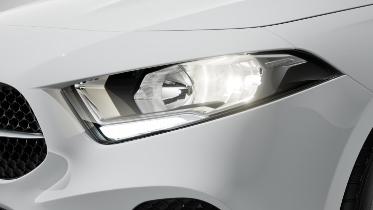 Halogen-Scheinwerfer mit integriertem LED-Tagfahrlicht Bild 1