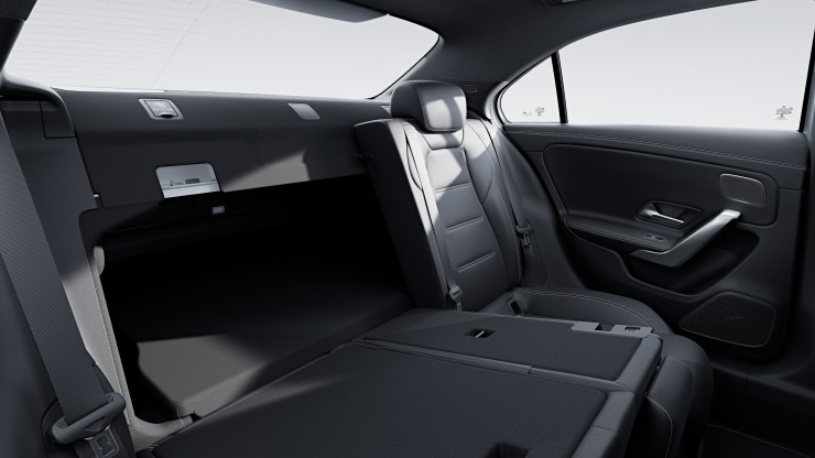 Sitzlehnen im Fond klappbar 2