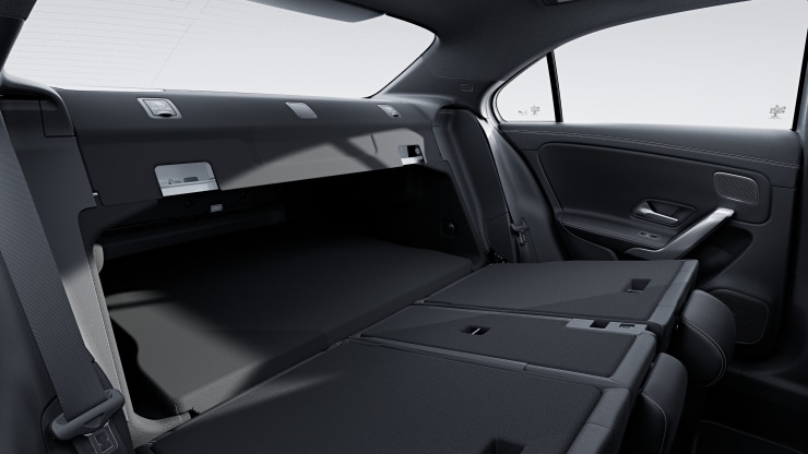 Sitzlehnen im Fond klappbar 3