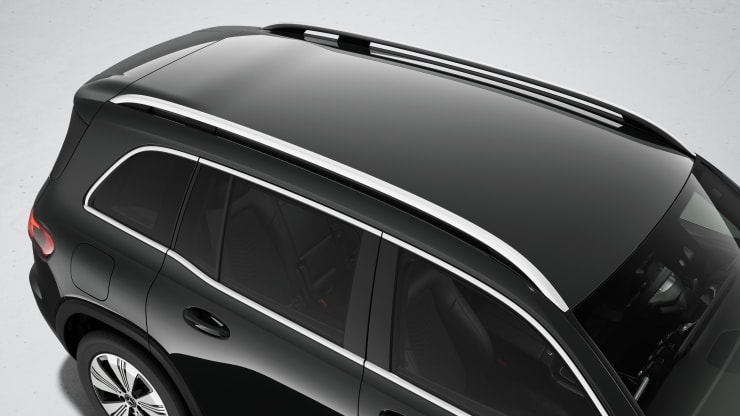 Dachreling in poliertem Aluminium Bild 1