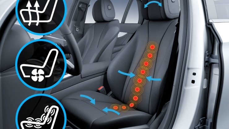 Multikontursitze mit Massagefunktion Pro vorn 2