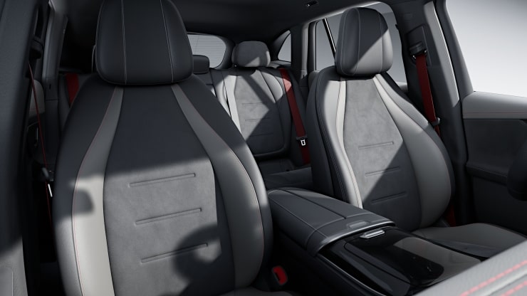 Sicherheitsgurte in Rot 1