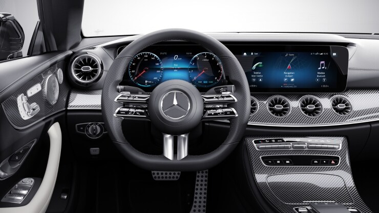 Multifunktions-Sportlenkrad in Leder Nappa Bild 1