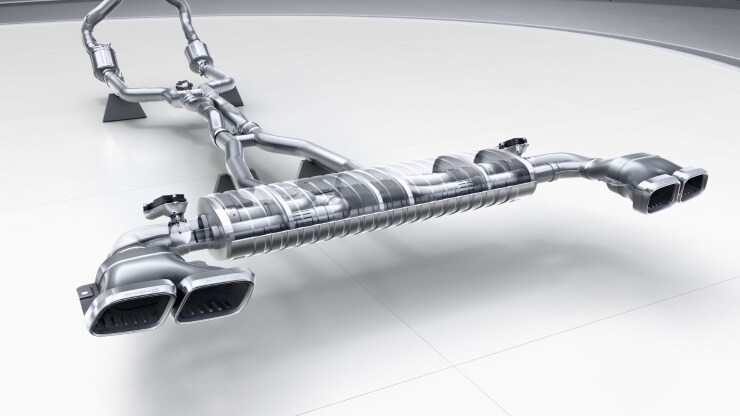 AMG Performance-Abgasanlage schaltbar Bild 1