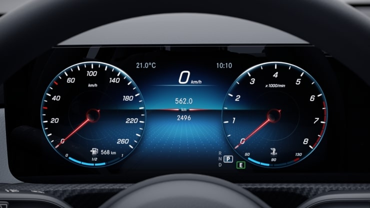 Volldigitales Instrumenten-Display 1