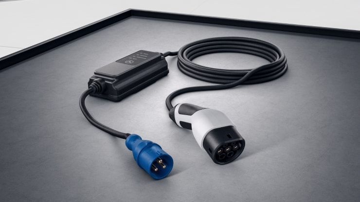 Ladekabel bis 3,6 kW für Industriesteckdose, 8m, glatt Bild 1