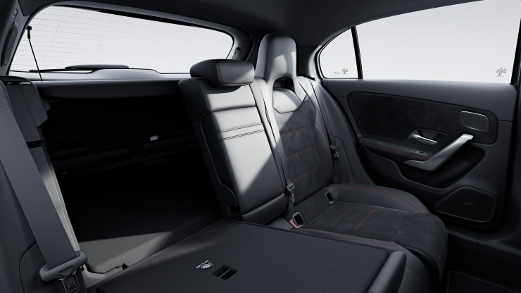 Sitzlehnen im Fond klappbar 1