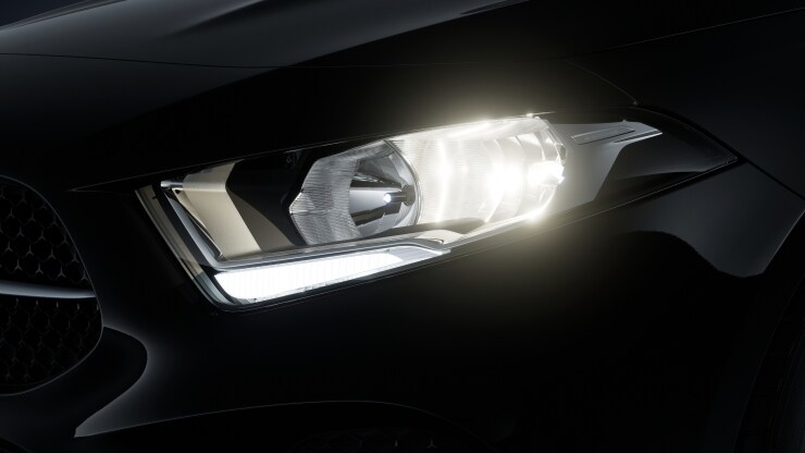 Halogen-Scheinwerfer mit integriertem LED-Tagfahrlicht 2