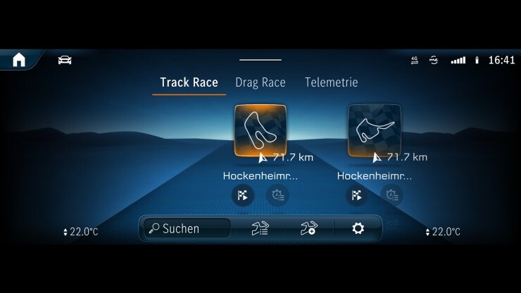 Digitales Extra&colon; AMG TRACK PACE 1