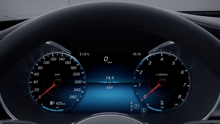 Volldigitales Instrumenten-Display Bild 1