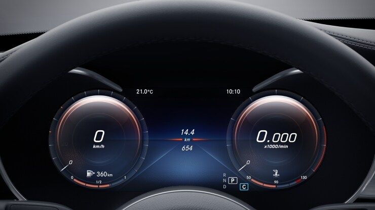 Volldigitales Instrumenten-Display 4