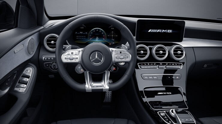 AMG Performance Lenkrad in Leder Nappa 4