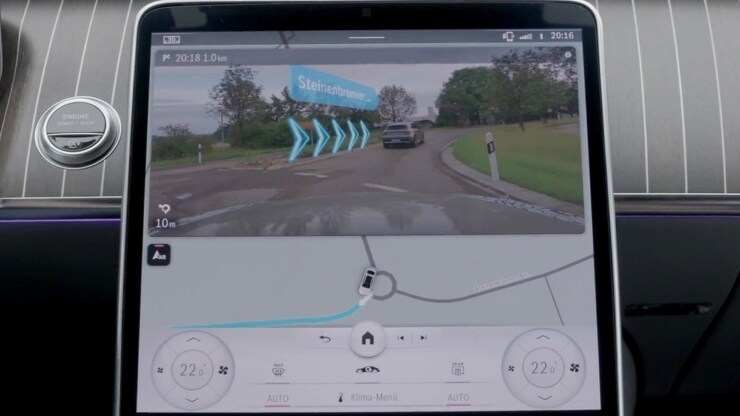 Digitales Extra&colon; MBUX Augmented Reality f&uuml;r Navigation 1