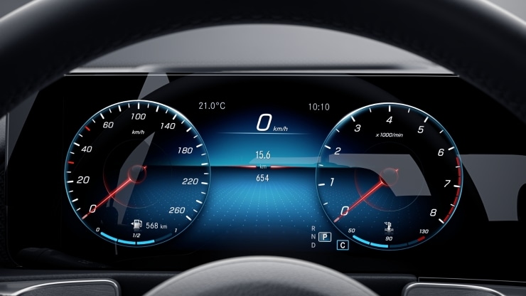 Volldigitales Instrumenten-Display Bild 1