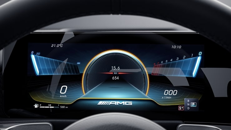 Volldigitales Instrumenten-Display 4