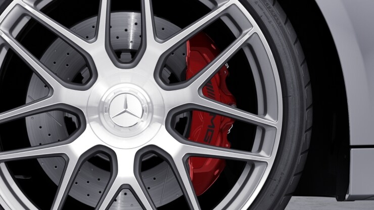 Bremss&auml;ttel rot lackiert Bild 1