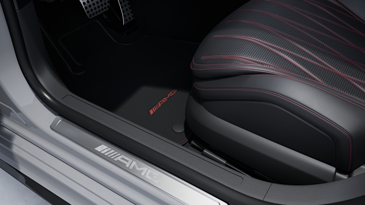 Inserts d&eacute;coratifs AMG en carbone 2