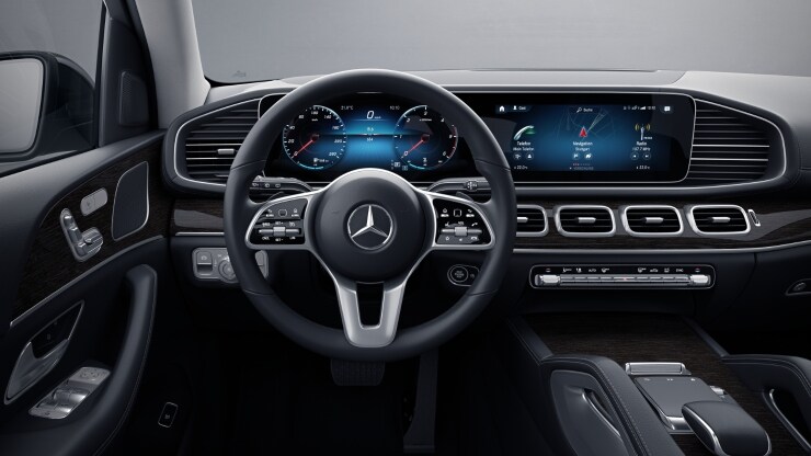 Multifunktions-Sportlenkrad in Leder Nappa Bild 1