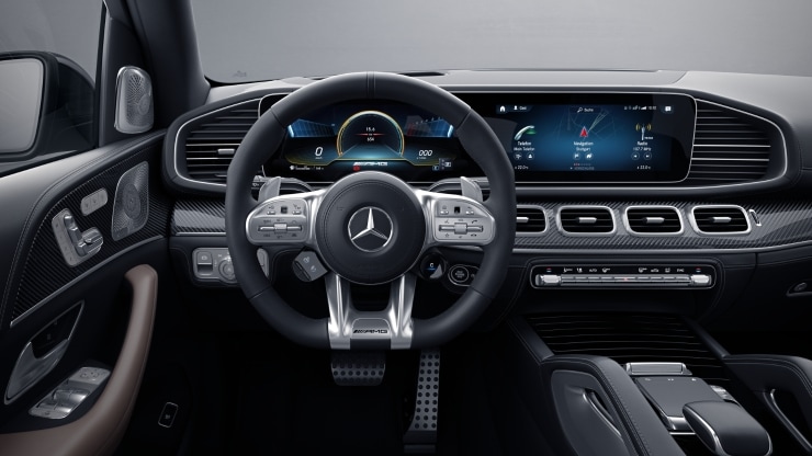 AMG Performance Lenkrad in Leder Nappa / Mikrofaser MICROCUT Bild 1