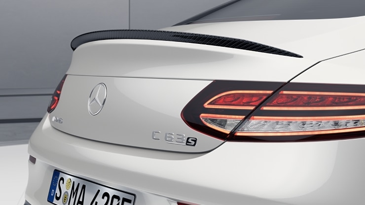 AMG Abrisskante auf Kofferraumdeckel in Carbon 2