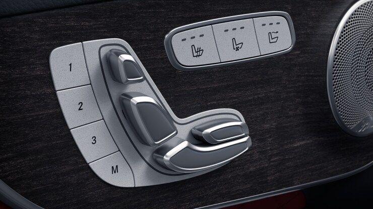 Fahrersitz elektrisch einstellbar mit Memory-Funktion 2