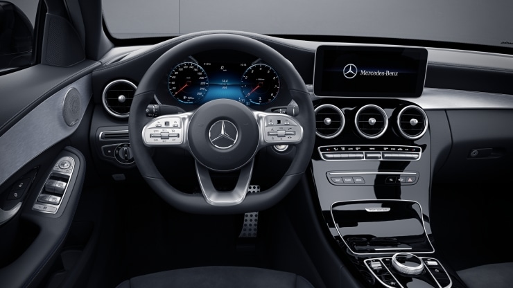 Multifunktions-Sportlenkrad in Leder Nappa / Mikrofaser DINAMICA 1