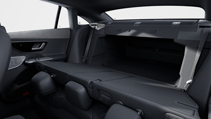 Sitzlehnen im Fond klappbar 2