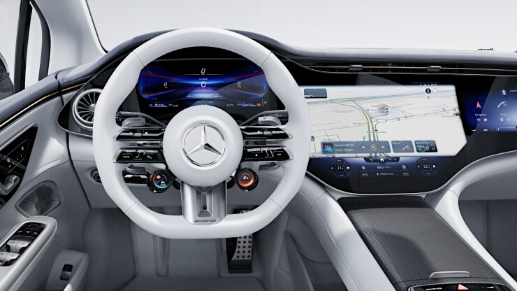 AMG Performance Lenkrad in Leder Nappa 2