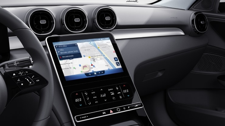 Zentraldisplay Bild 1