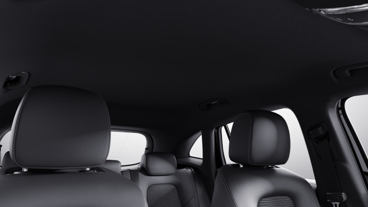 Innenhimmel Stoff schwarz 1