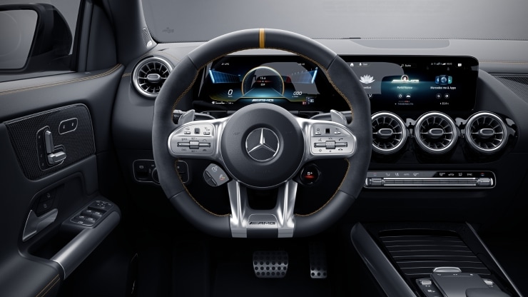 AMG Performance Lenkrad in Leder Nappa &sol; Mikrofaser MICROCUT Bild 1