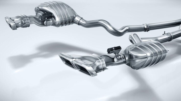 AMG Performance-Abgasanlage schaltbar Bild 1