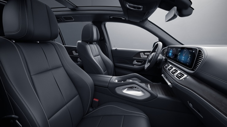 Instrumententafel und Bordkanten der T&uuml;ren in Leder Nappa 2