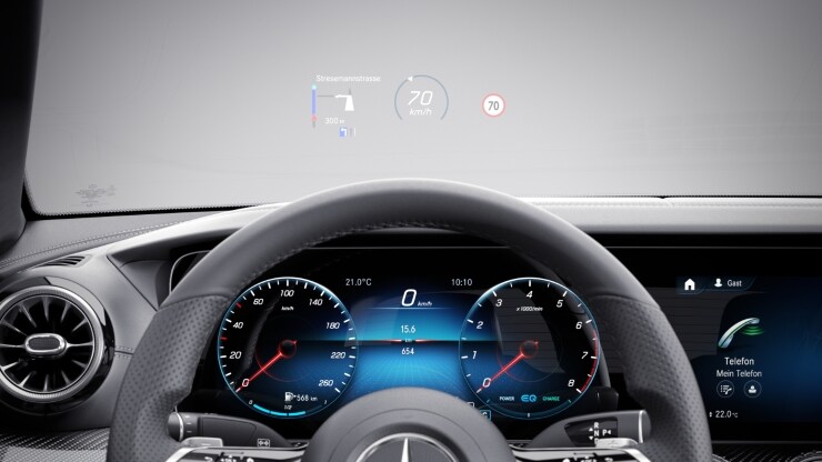 Head-up-Display Bild 1