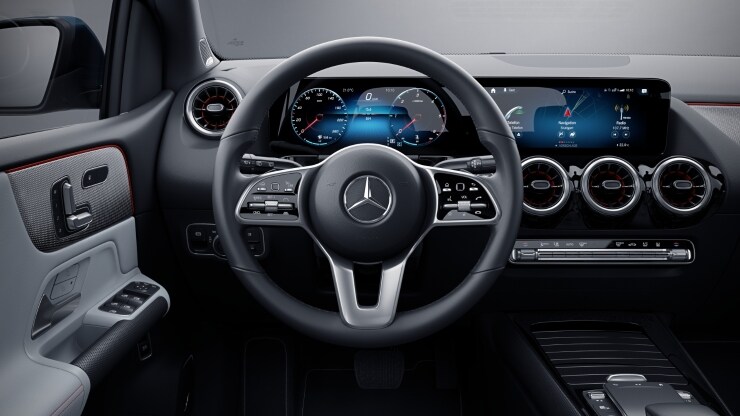 Multifunktions-Sportlenkrad in Leder Nappa Bild 1