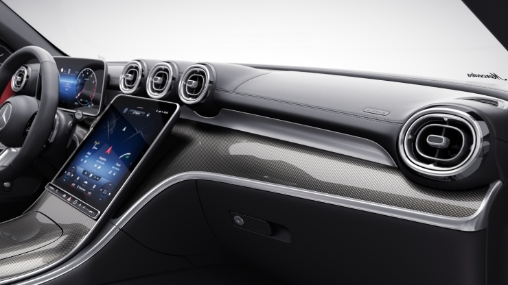 Instrumententafel und Bordkanten in Ledernachbildung ARTICO in Nappaoptik 1