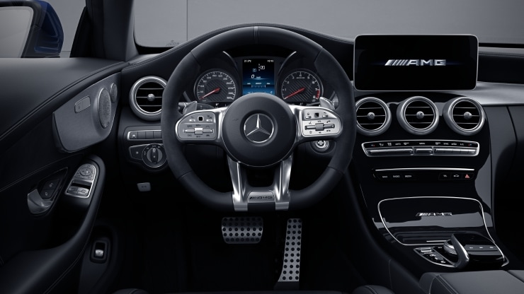 AMG Performance Lenkrad in Leder Nappa / Mikrofaser MICROCUT Bild 1