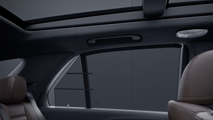 Sonnenrollos elektrisch in den Fondt&uuml;ren links und rechts Bild 1