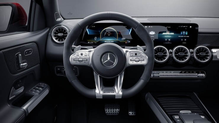 AMG Performance Lenkrad in Leder Nappa &sol; Mikrofaser MICROCUT Bild 1