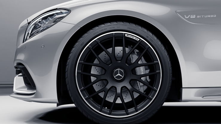 48&comma;3 cm &lpar;19"&rpar; AMG Schmieder&auml;der im Kreuzspeichen-Design Bild 1