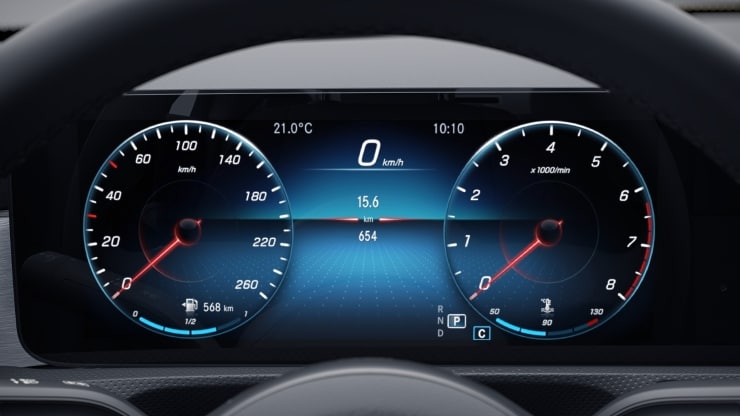 Volldigitales Instrumenten-Display 1