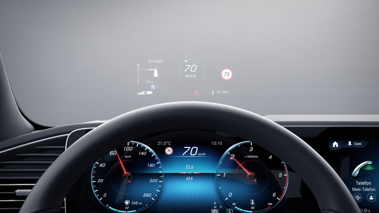 Head-up-Display Bild 1