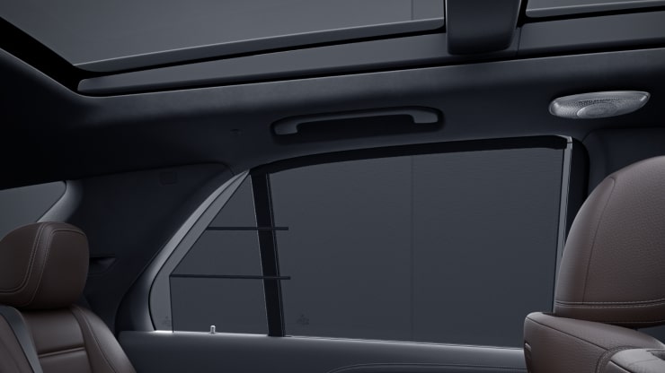 Sonnenrollos elektrisch in den Fondt&uuml;ren links und rechts Bild 1