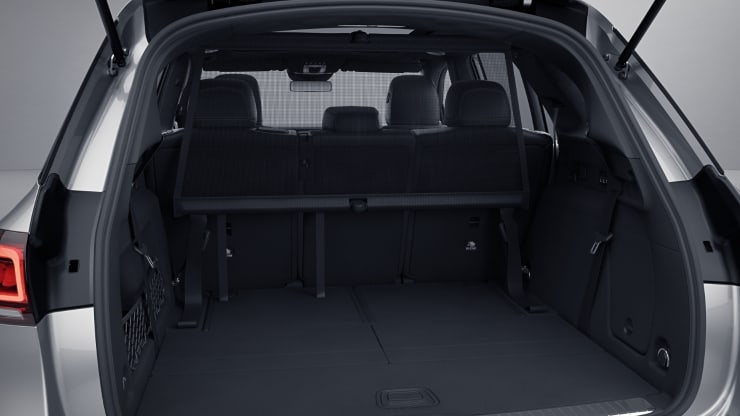 Trennnetz zur Gep&auml;ckraumabtrennung und Insassenschutz Bild 1