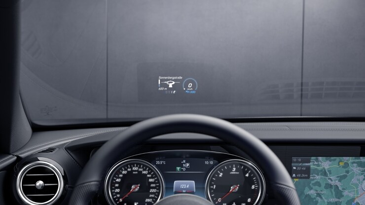 Head-up-Display Bild 1